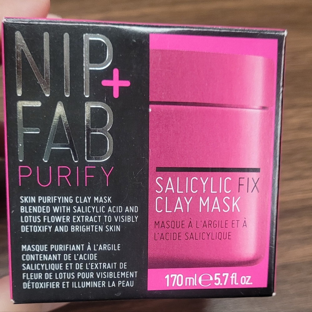 Nip + Fab Purify Salicylic Fix Clay Mask 5.7 oz New, (315